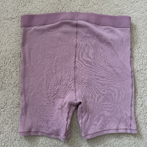 SKIMS Cottom Rib Boxer - Mauve - Picture 3 of 3